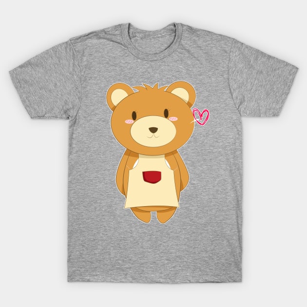 Love My Mama Bear T-Shirt by Catifornia